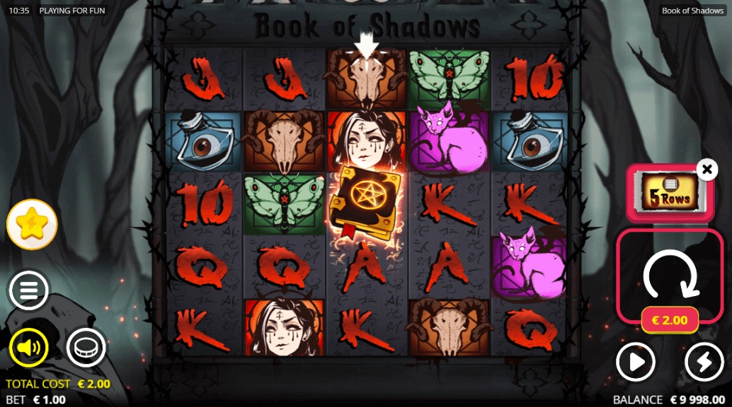 Book of Shadows by Nolimit City